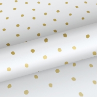 ESTA wallpaper white with golden dots