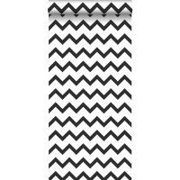 ESTA wallpaper black and white zigzag stripes