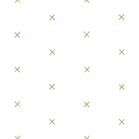 ESTA wallpaper white with golden crosses