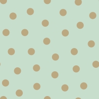 ESTA wallpaper mint green with golden dots