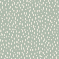 ESTA wallpaper mint green with white dots