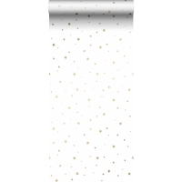 ESTA wallpaper white with golden stars