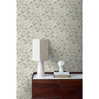 ESTA wallpaper flowers vintage beige