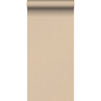 papier peint beige à structure de lin