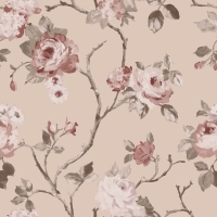 ESTA wallpaper flowers vintage style old pink