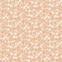 ESTA wallpaper with little flowers in terracotta