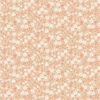 ESTA wallpaper with little flowers in terracotta