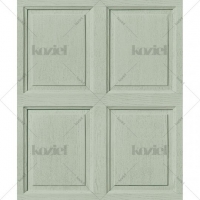 Papier peint boiserie anglais  - Vert de gris