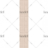 Papier peint boiserie anglais  - Café crème