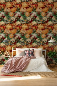 Premium wallpaper Chrysantemums