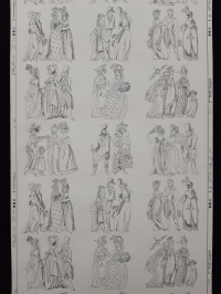 Mintgreen fifties wallpaper bourgeoisie