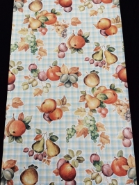 Papier peint vintage avec fruits