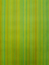 Papier peint vintage geometrique lignes verticales vertes