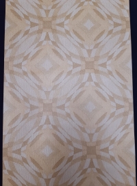 Bruine cirkels vintage geometrisch behang