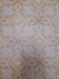 Bruine cirkels vintage geometrisch behang