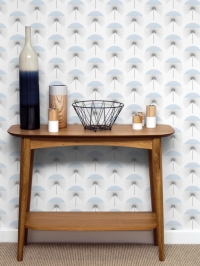 LAVMI behang Fluff blauw-grijs