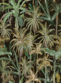 Premium wallpaper The Jungle Anthracite