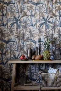 Premium wallpaper The Jungle Anthracite