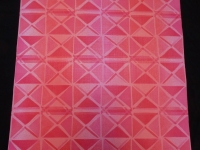 rood roze driehoekjes in blokjes