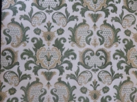 papier peint damask vert