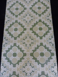 green beige geometric pattern