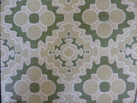 groen beige geometrisch patroon