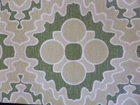 green beige geometric pattern