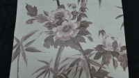 big flowers vintage wallpaper