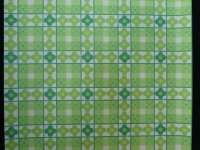 papier peint vintage fleurs vert