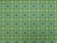 green flowers in a geometric pattern