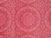 dark red geometric vintage wallpaper