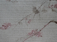 vintage floral wallpaper pink brown