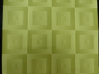 geometrisch vintage behang groen