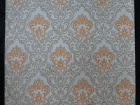 orange grey damask vintage wallpaper