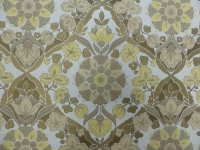 vintage damask wallpaper yellow grey
