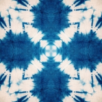 Papier peint shibori papillon