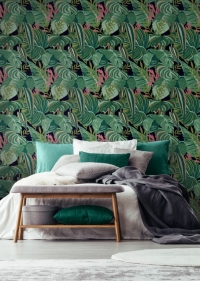 Papier peint de luxe plantes tropicales