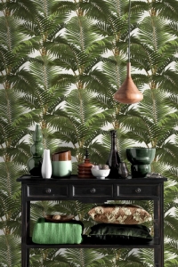 Papier peint jardin tropical