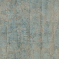 Blue-grey wood plank imitation wallpaper