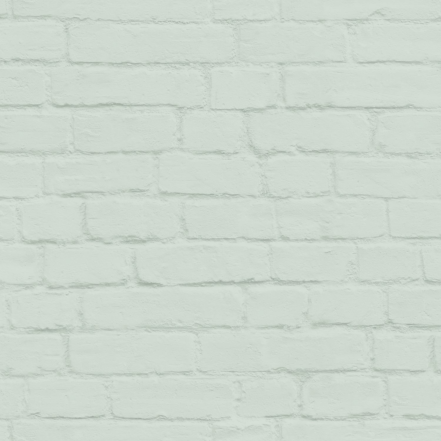 Mint green bricks wallpaper Funkywalls Dé voor vintage en