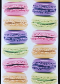 papier peint macarons