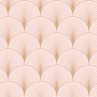 ESTA art deco wallpaper pink and gold