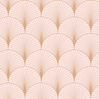 ESTA art deco wallpaper pink and gold