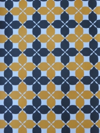 black orange geometric wallpaper