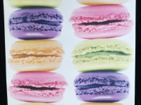 papier peint macarons