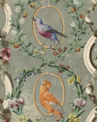 Papier peint de luxe Countesse's Aviarium neutrale