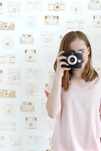 ESTA wallpaper polaroid camera copper