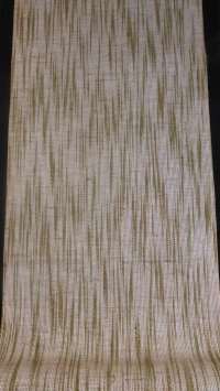 textielbehang beige groen