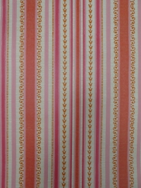 orange pink geometric vintage wallpaper