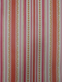 orange pink geometric vintage wallpaper